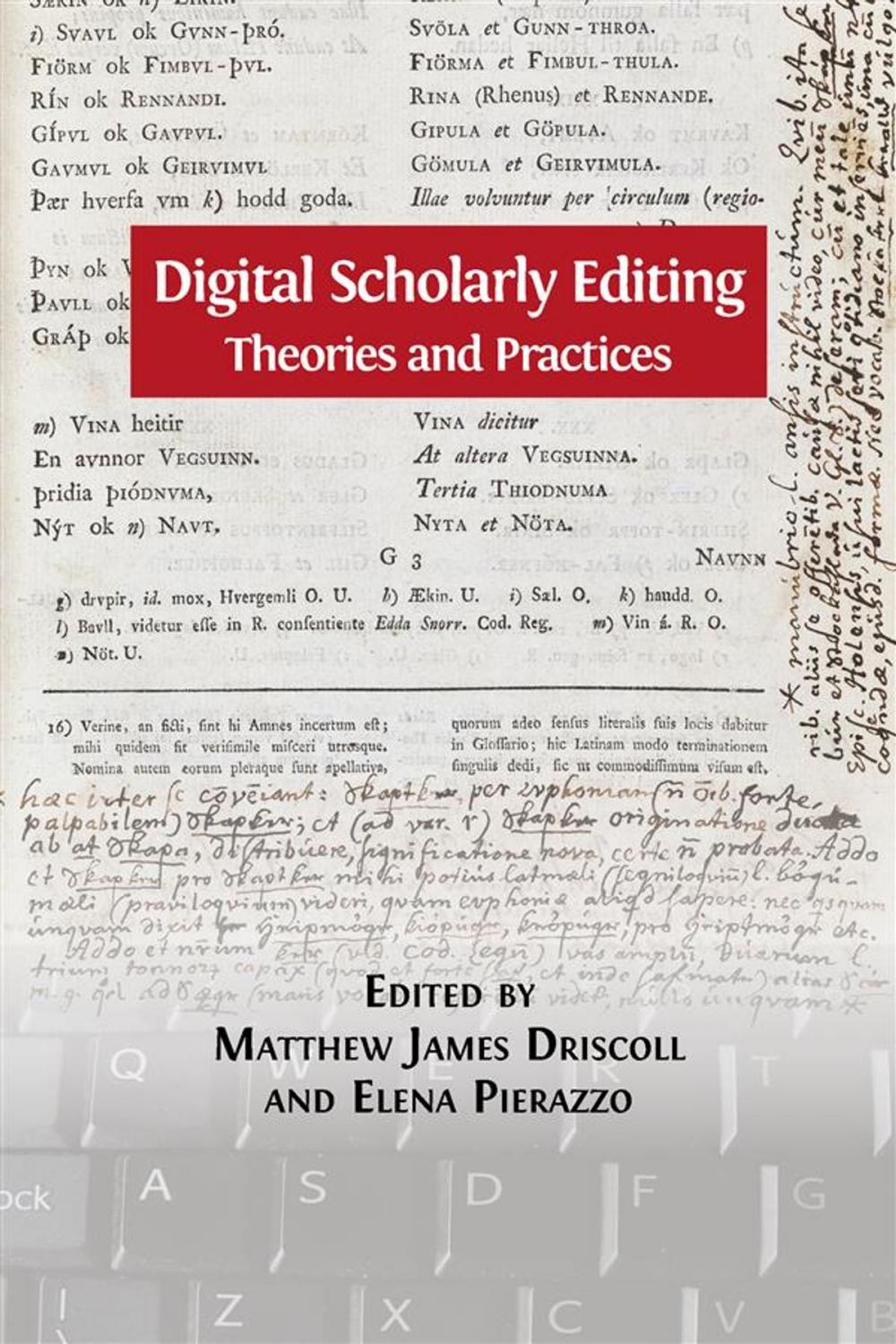 Big bigCover of Digital Scholarly Editing