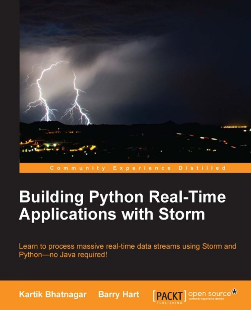 Big bigCover of Building Python Real-Time Applications with Storm