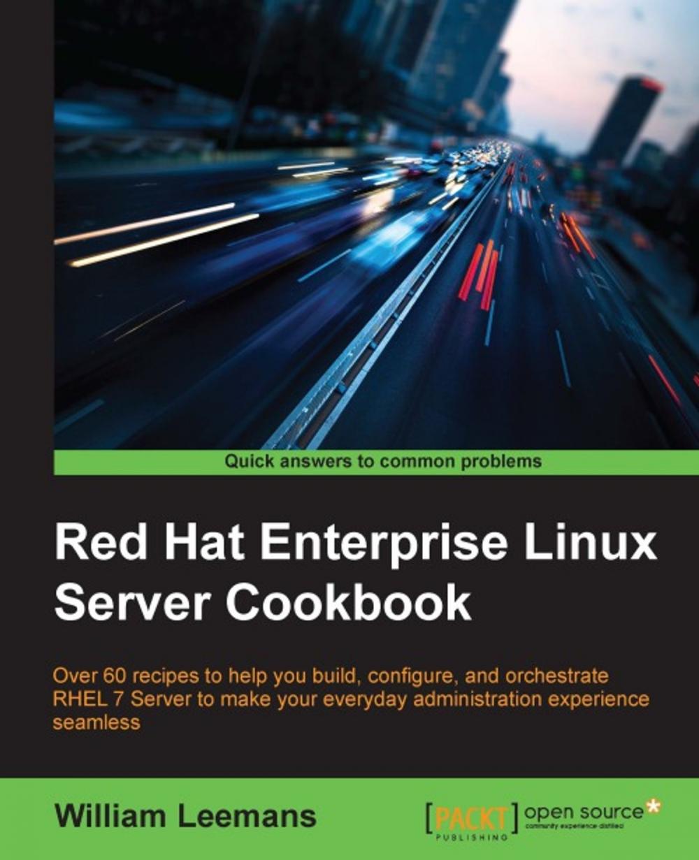 Big bigCover of Red Hat Enterprise Linux Server Cookbook