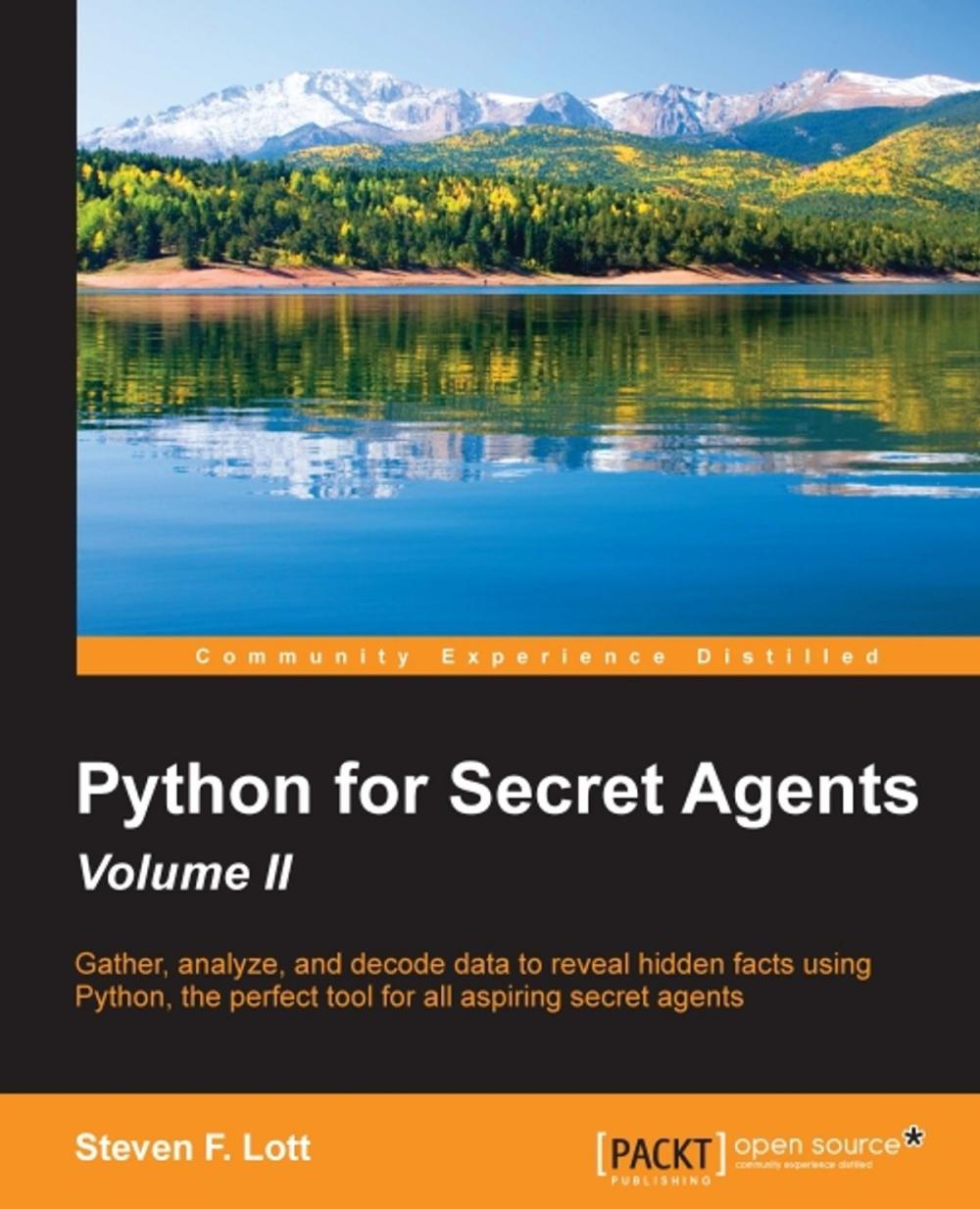 Big bigCover of Python for Secret Agents - Volume II