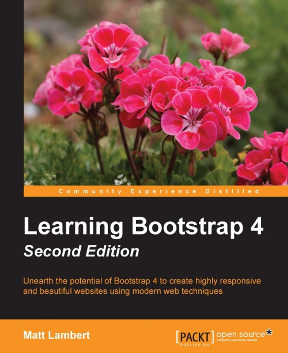 Big bigCover of Learning Bootstrap 4 - Second Edition