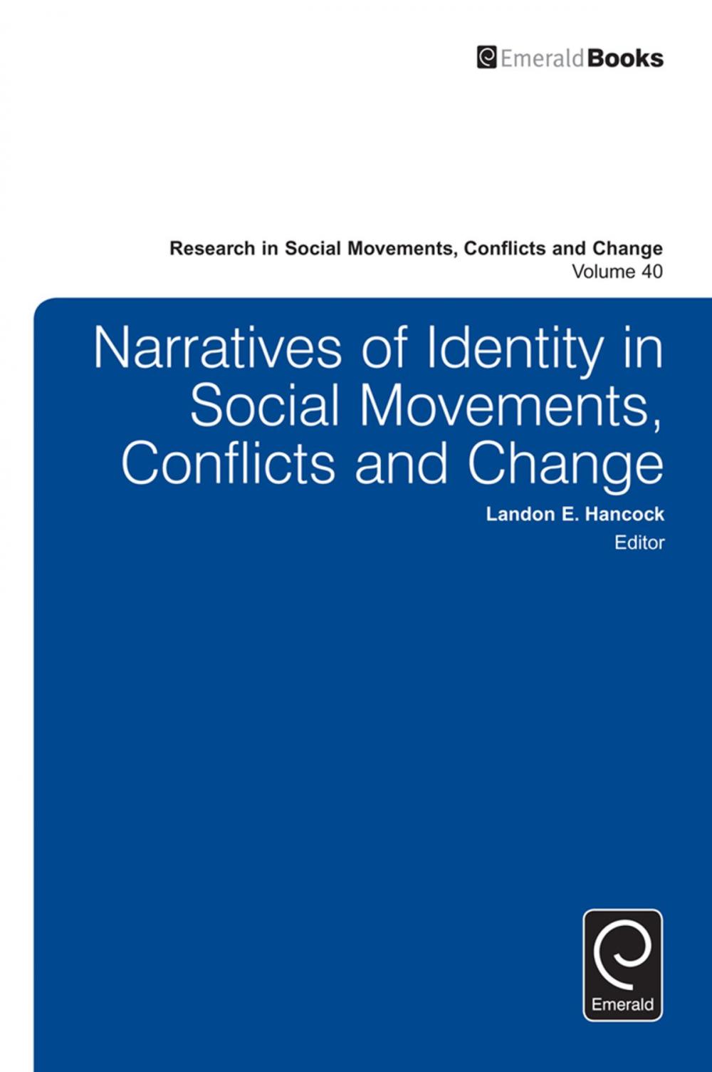 Big bigCover of Narratives of Identity in Social Movements, Conflicts and Change