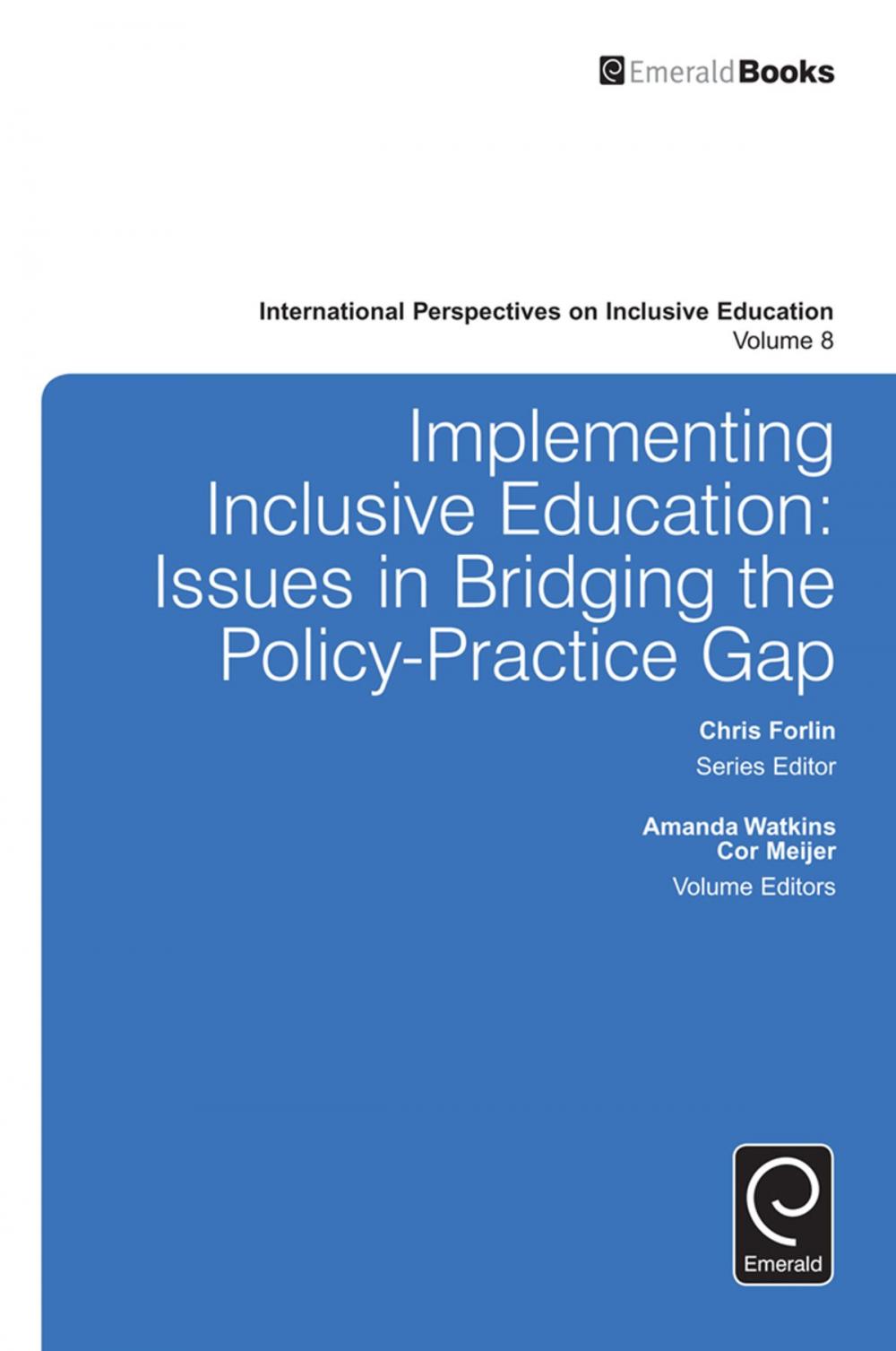 Big bigCover of Implementing Inclusive Education