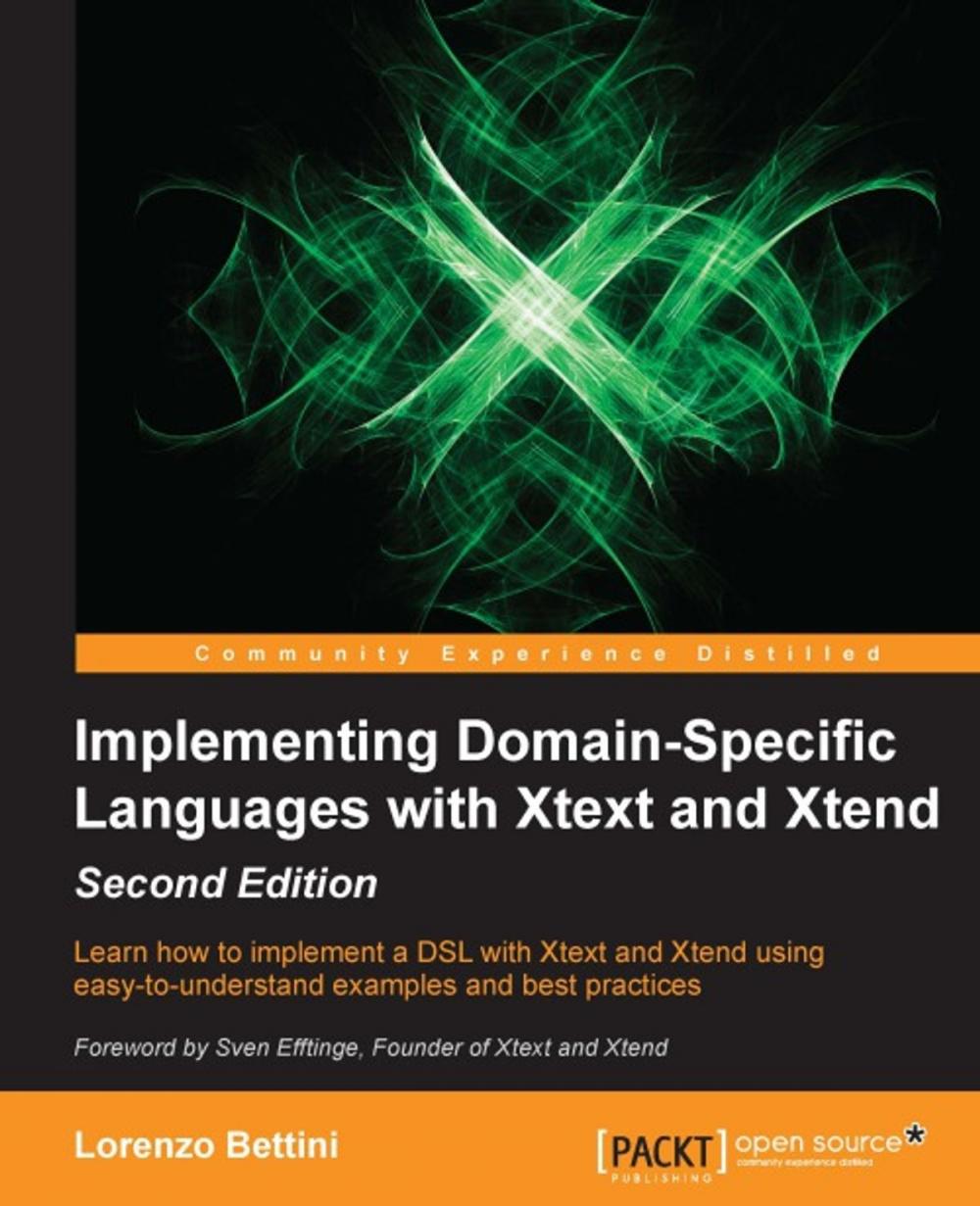 Big bigCover of Implementing Domain-Specific Languages with Xtext and Xtend - Second Edition