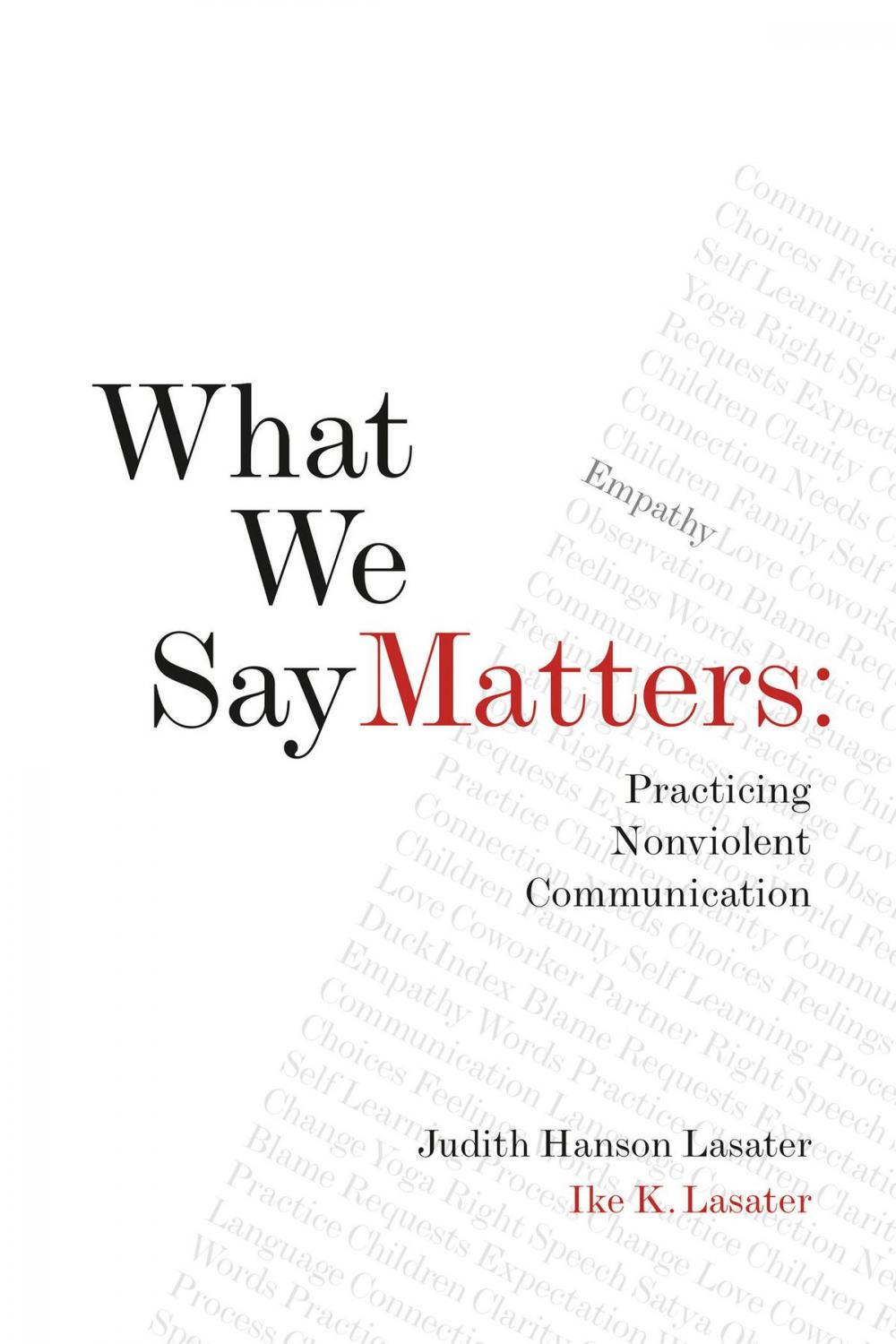 Big bigCover of What We Say Matters