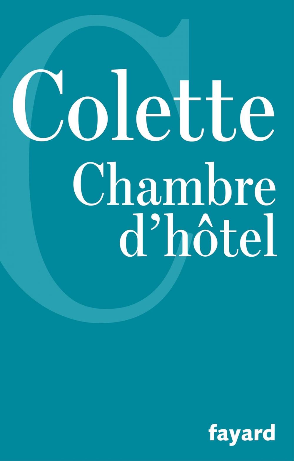 Big bigCover of Chambre d'hôtel