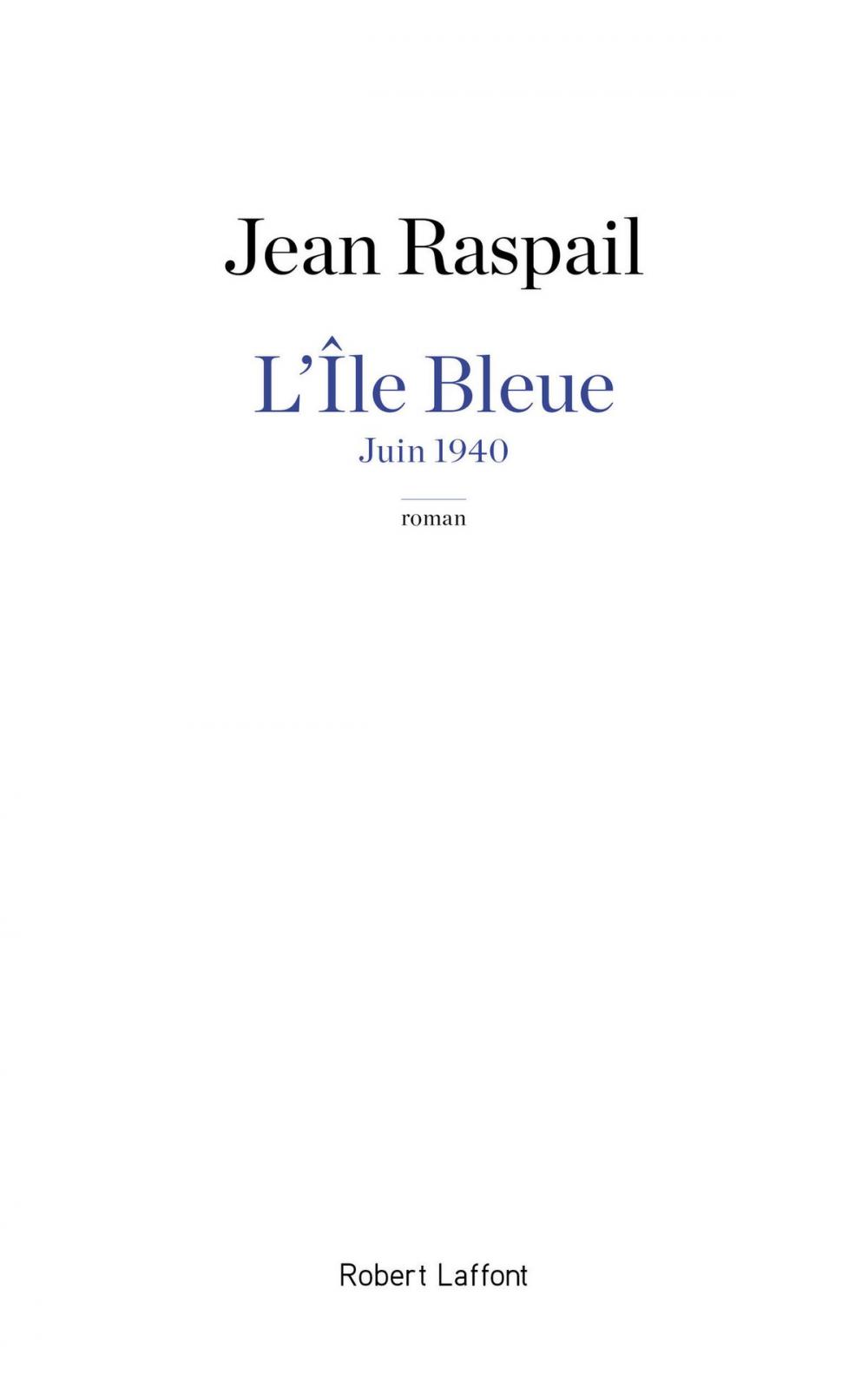 Big bigCover of L'Île Bleue