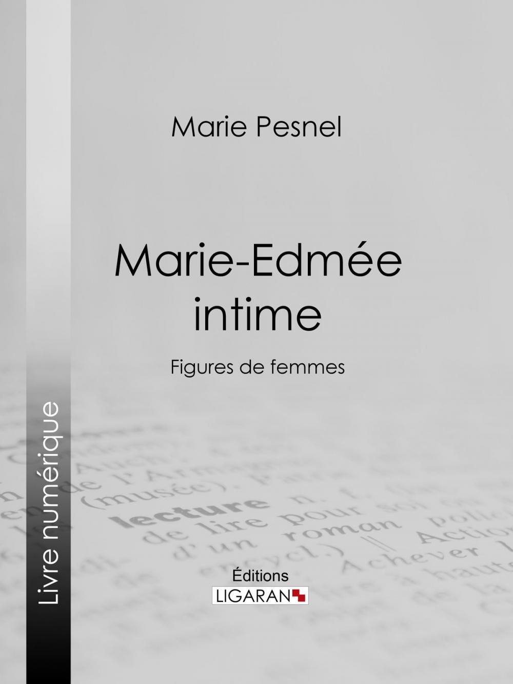 Big bigCover of Marie-Edmée intime