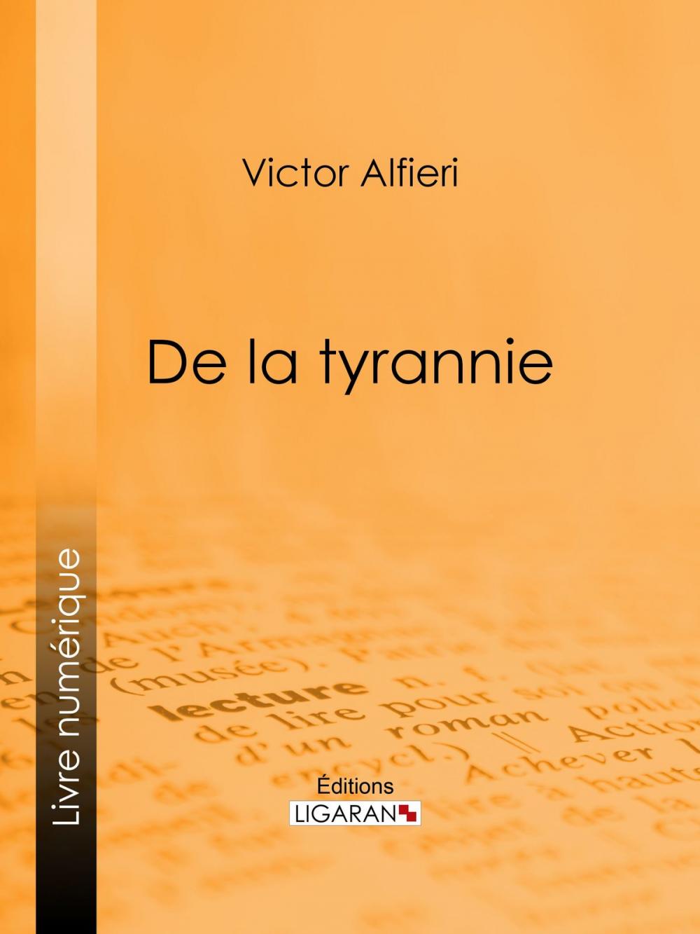 Big bigCover of De la Tyrannie