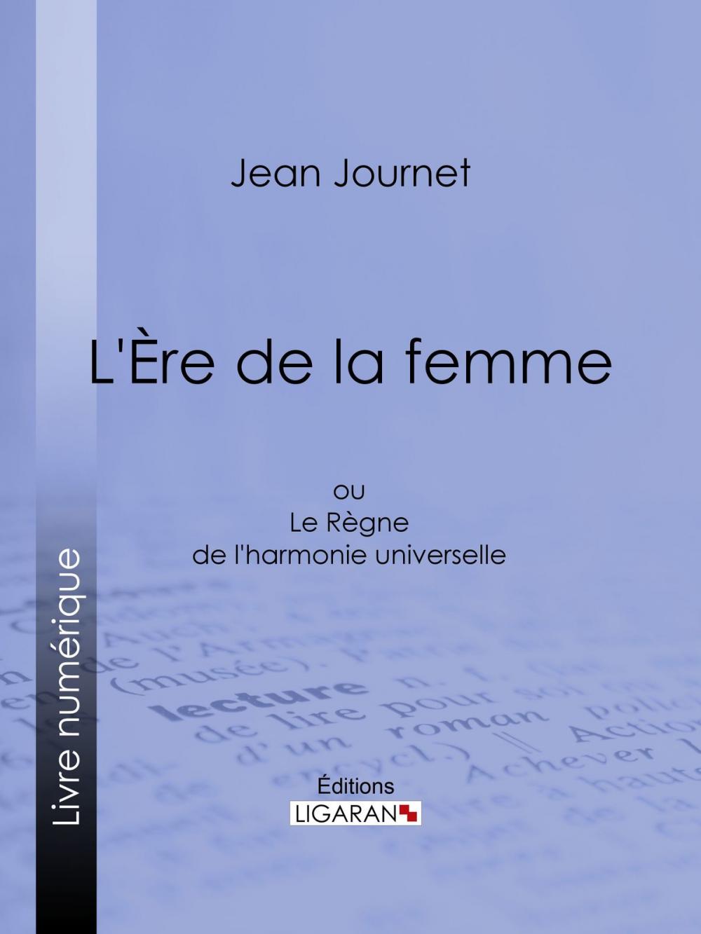 Big bigCover of L'Ère de la femme