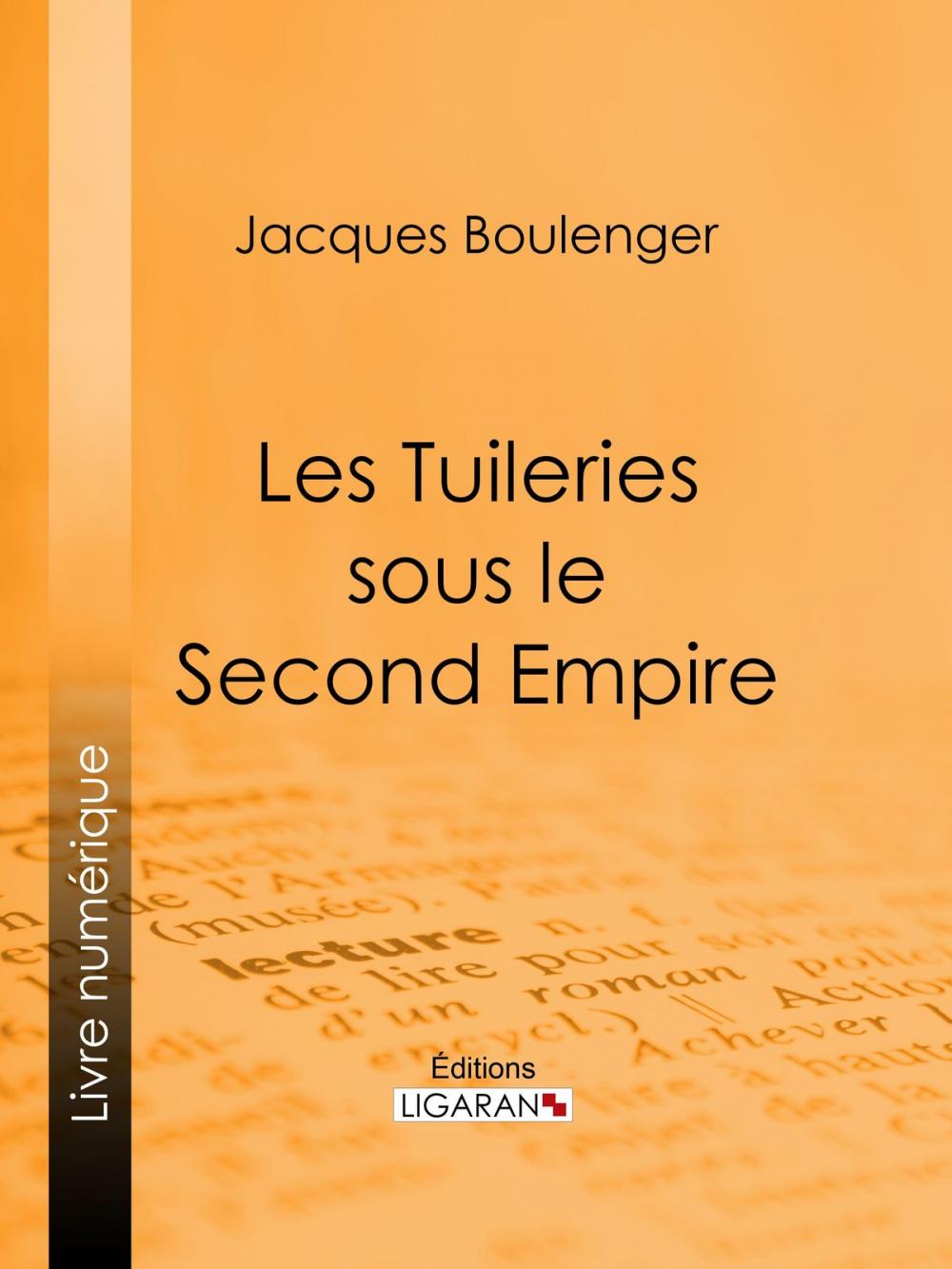 Big bigCover of Les Tuileries sous le Second Empire