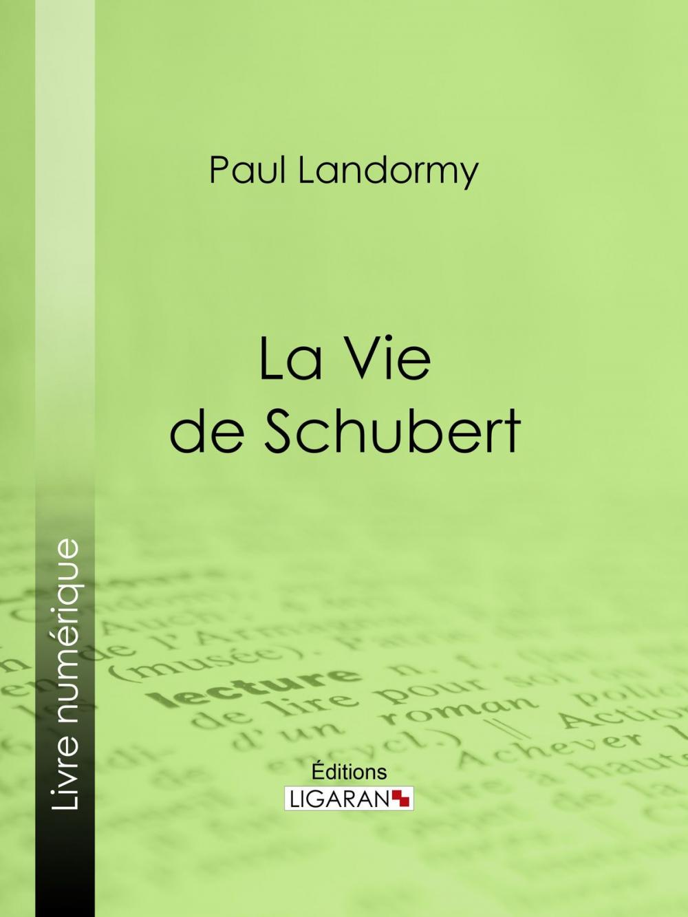 Big bigCover of La Vie de Schubert