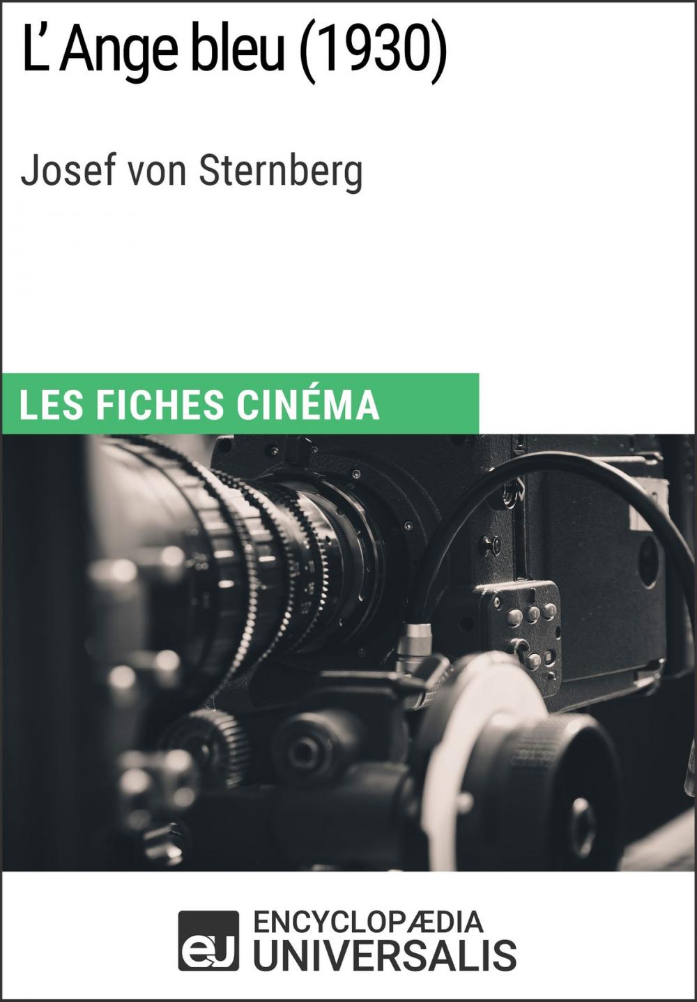 Big bigCover of L'Ange bleu de Josef von Sternberg