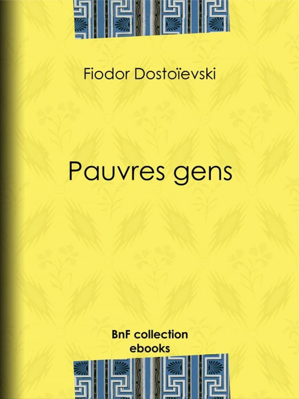 Big bigCover of Pauvres gens