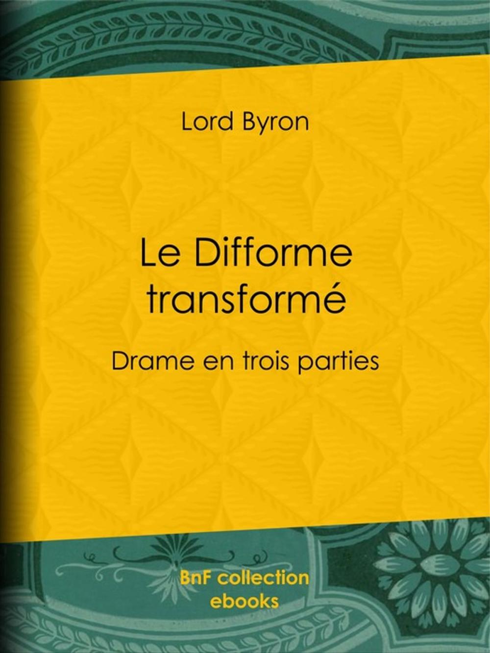 Big bigCover of Le Difforme transformé