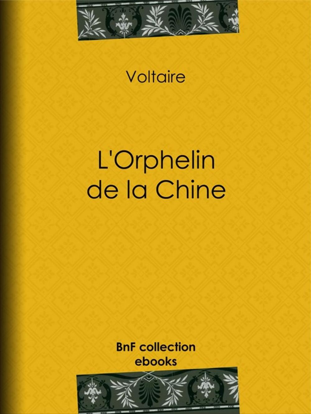 Big bigCover of L'Orphelin de la Chine