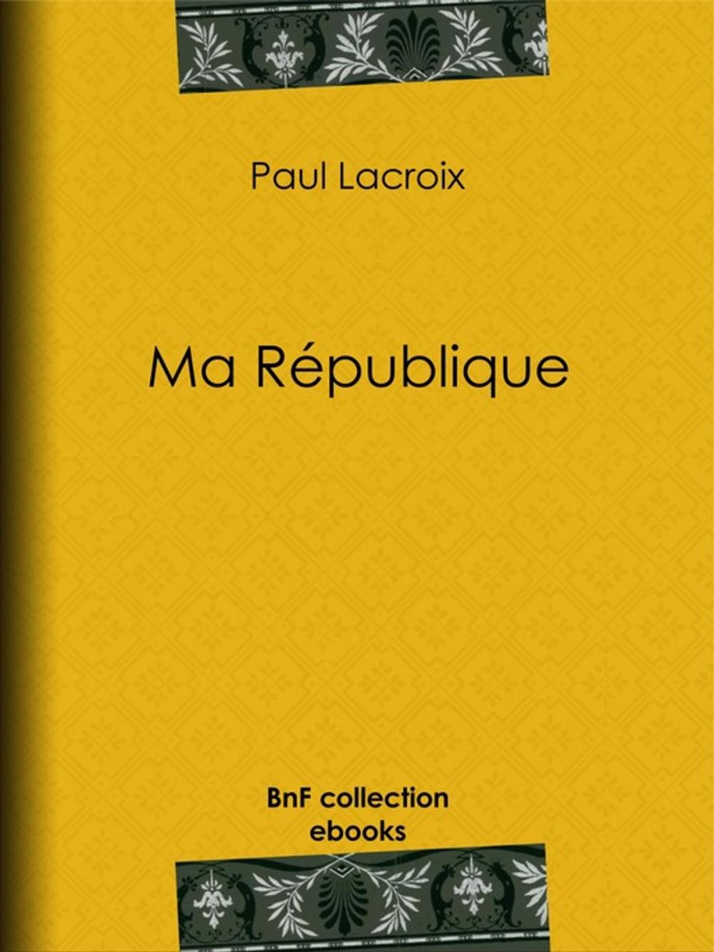 Big bigCover of Ma République