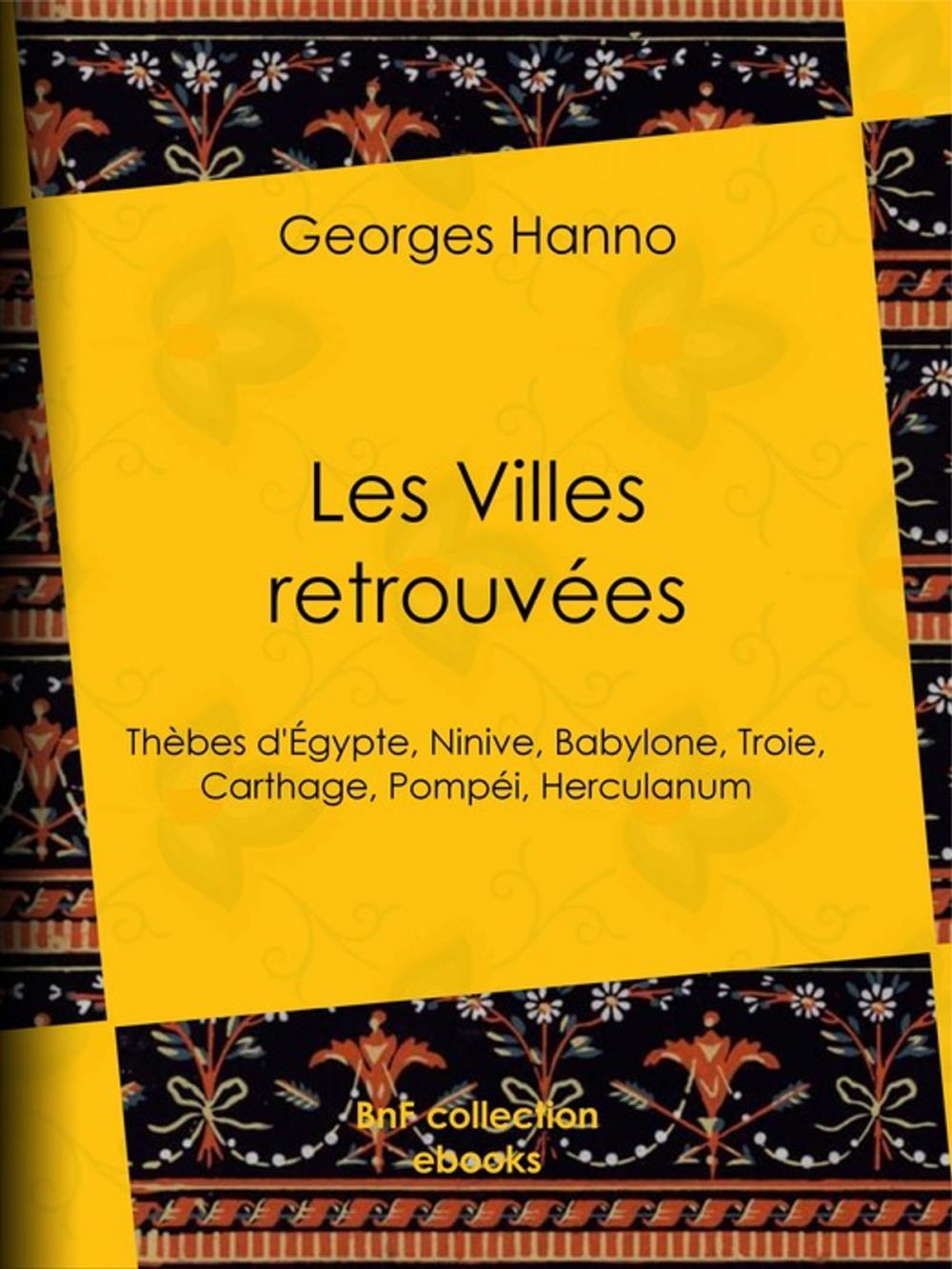 Big bigCover of Les Villes retrouvées