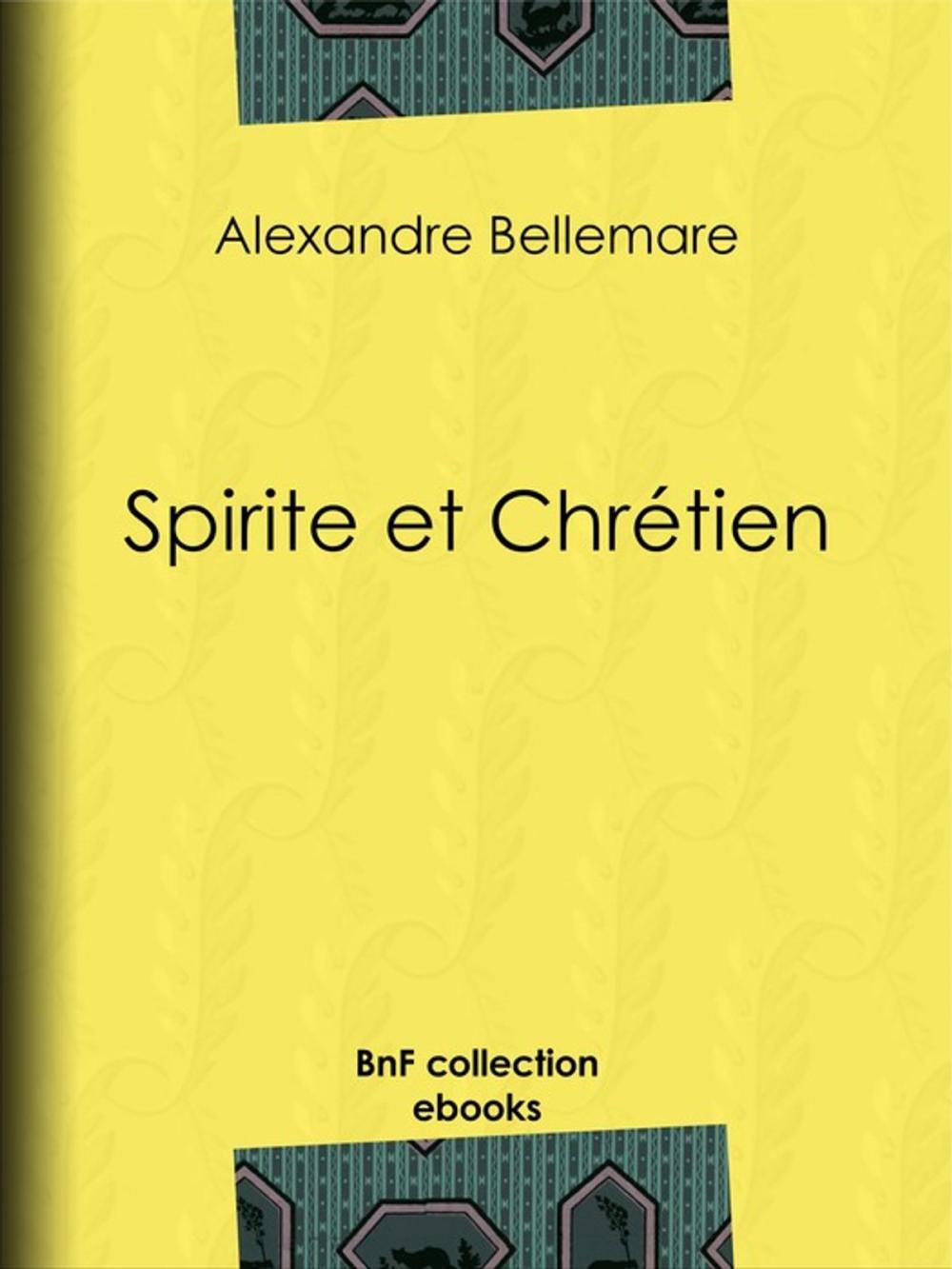 Big bigCover of Spirite et Chrétien