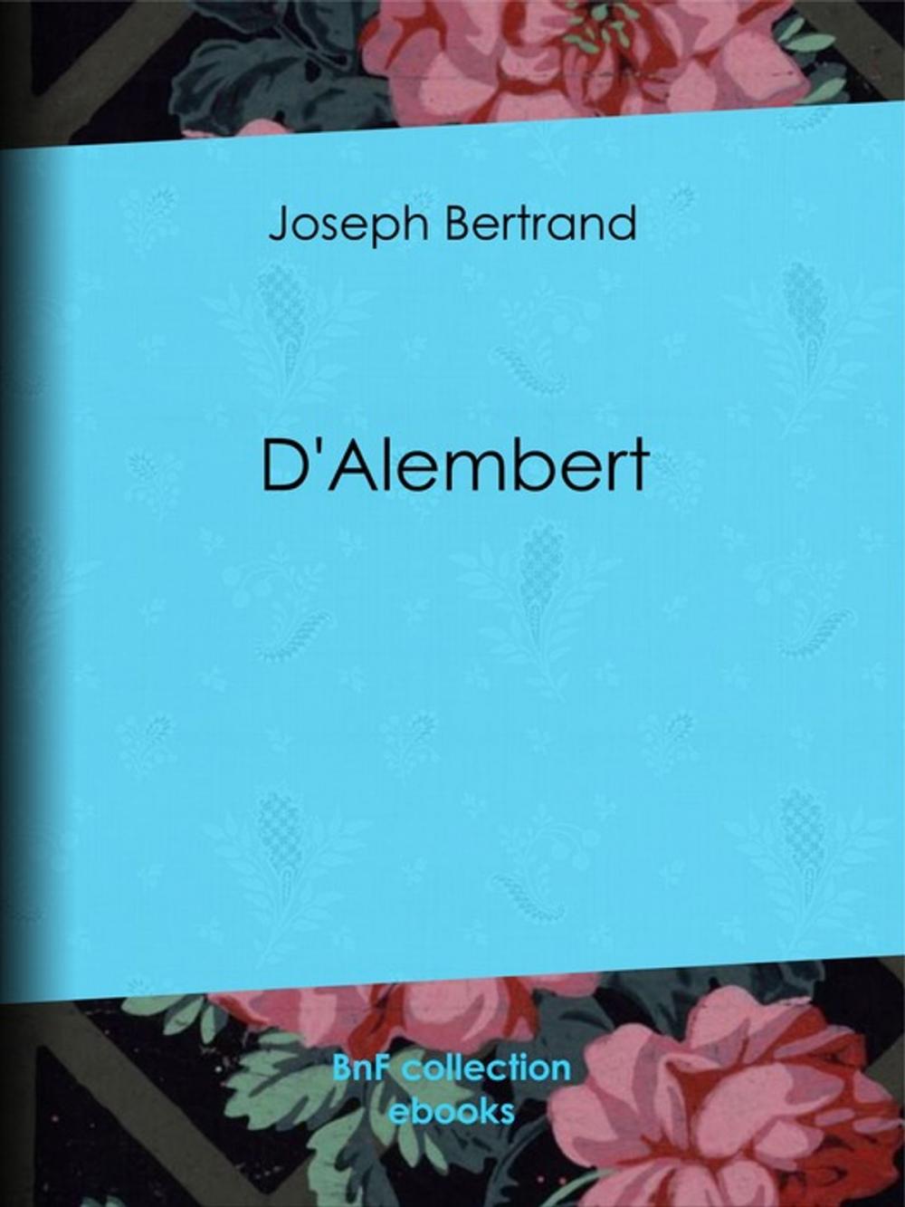 Big bigCover of D'Alembert