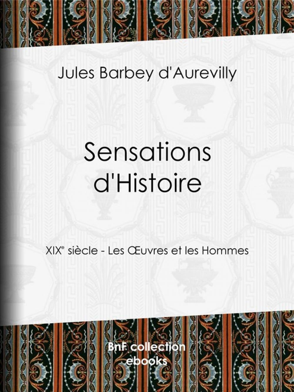 Big bigCover of Sensations d'Histoire