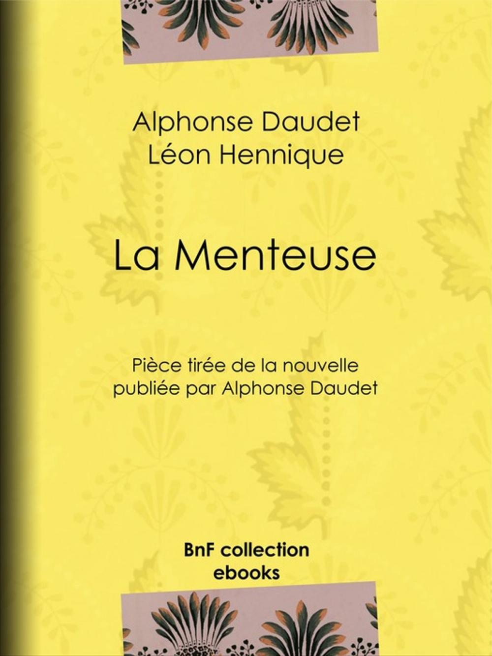 Big bigCover of La Menteuse