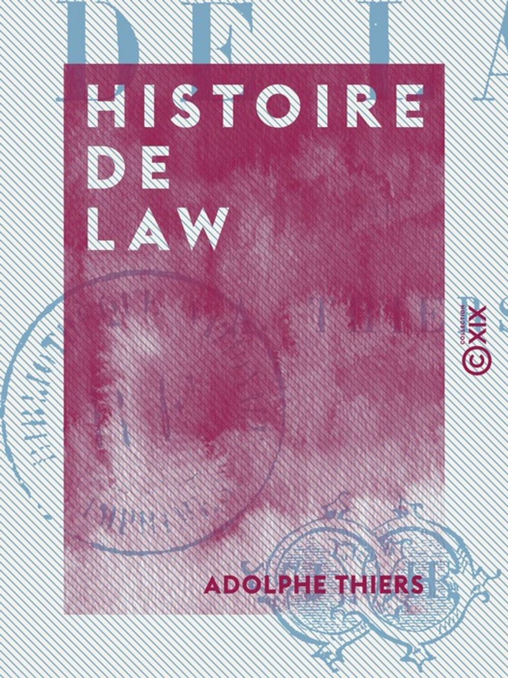 Big bigCover of Histoire de Law