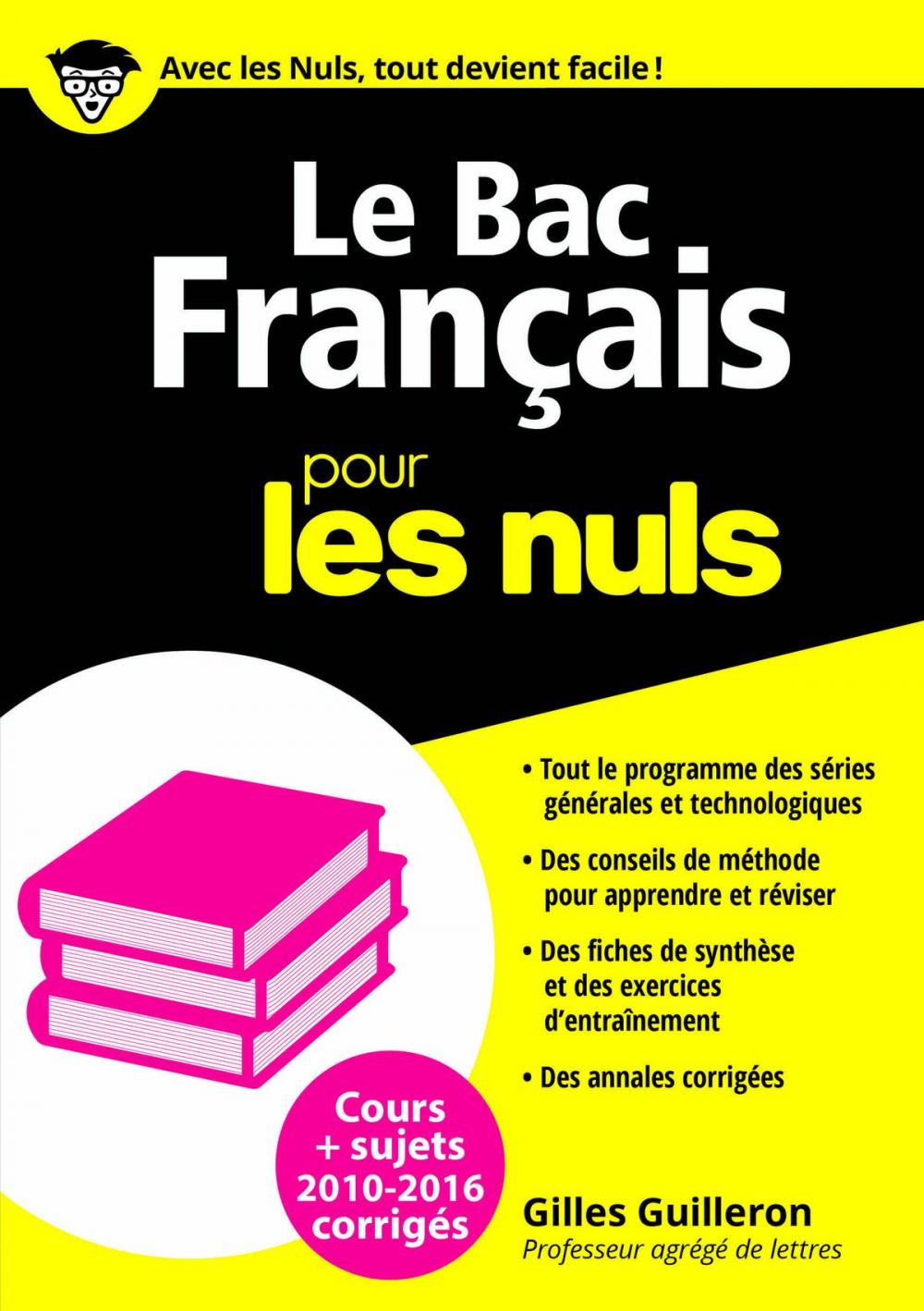 Big bigCover of Le Bac Français 2016 pour les Nuls