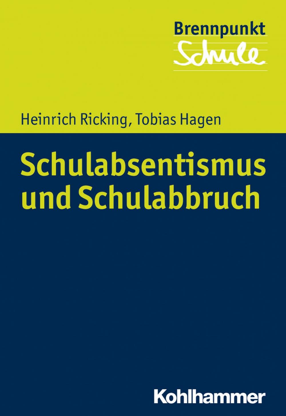 Big bigCover of Schulabsentismus und Schulabbruch