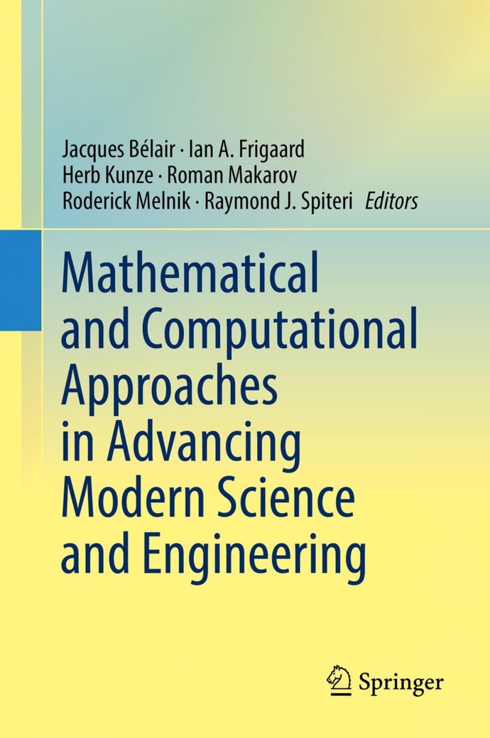 Big bigCover of Mathematical and Computational Approaches in Advancing Modern Science and Engineering