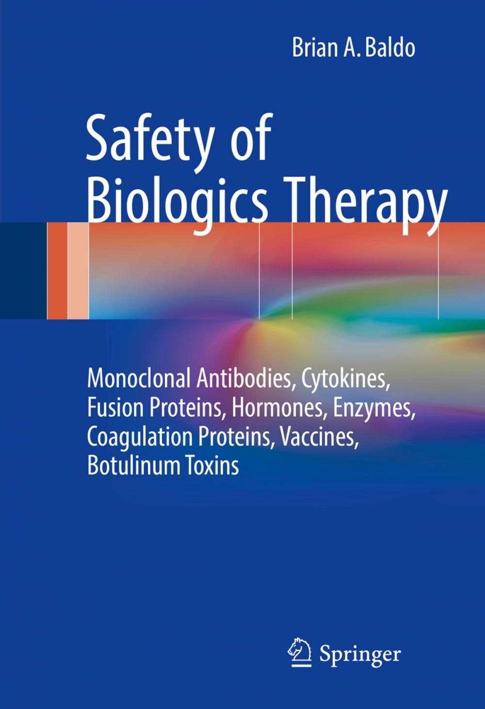 Big bigCover of Safety of Biologics Therapy