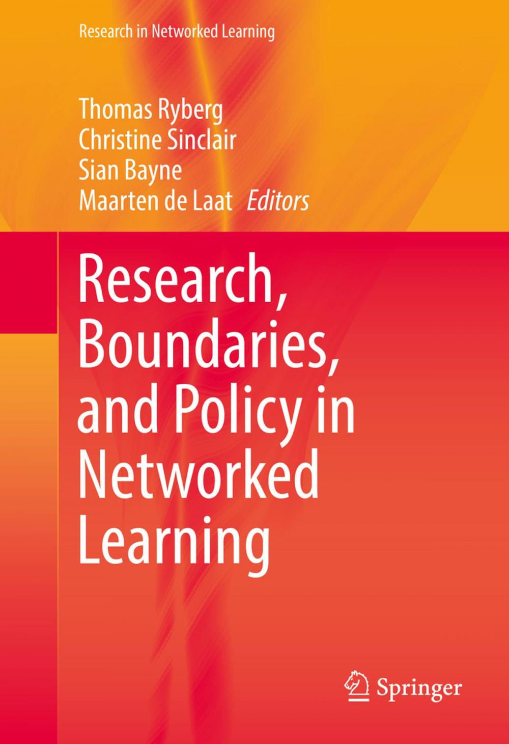 Big bigCover of Research, Boundaries, and Policy in Networked Learning