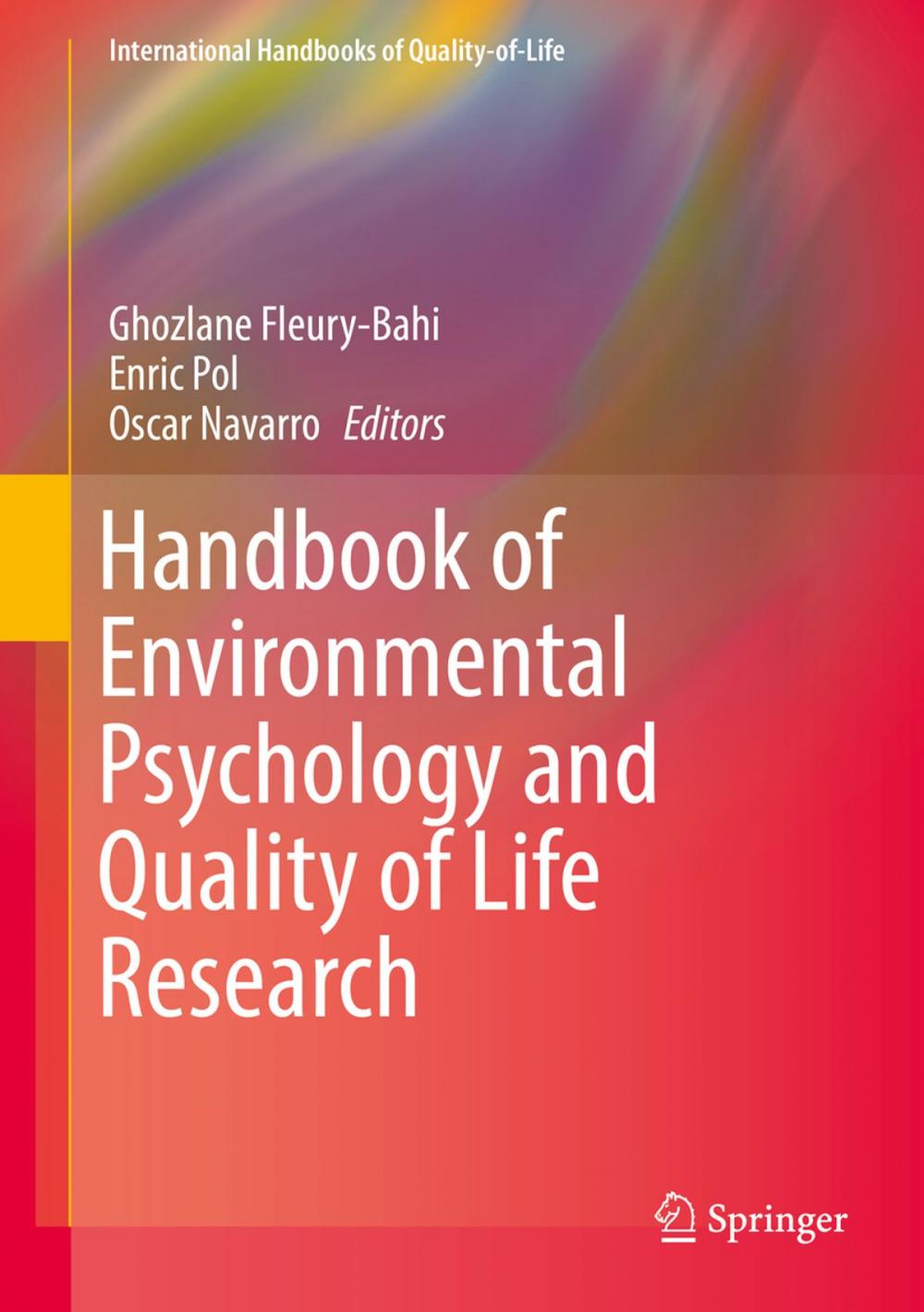 Big bigCover of Handbook of Environmental Psychology and Quality of Life Research