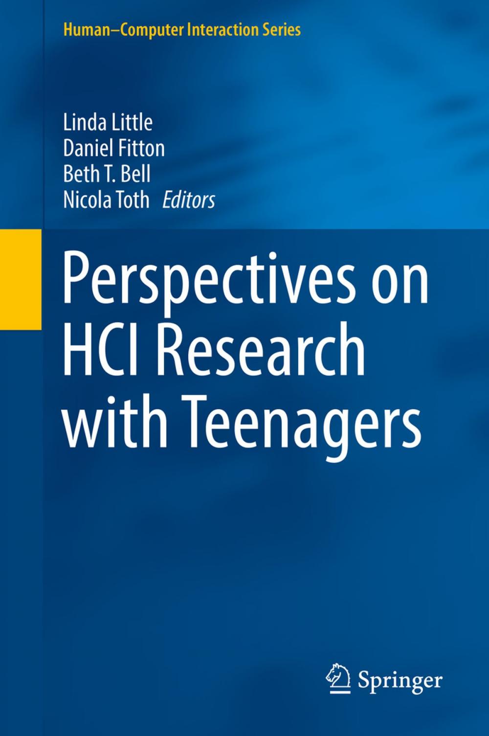 Big bigCover of Perspectives on HCI Research with Teenagers