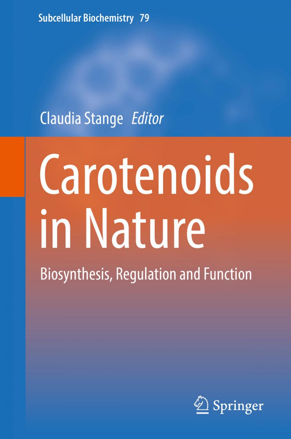 Big bigCover of Carotenoids in Nature