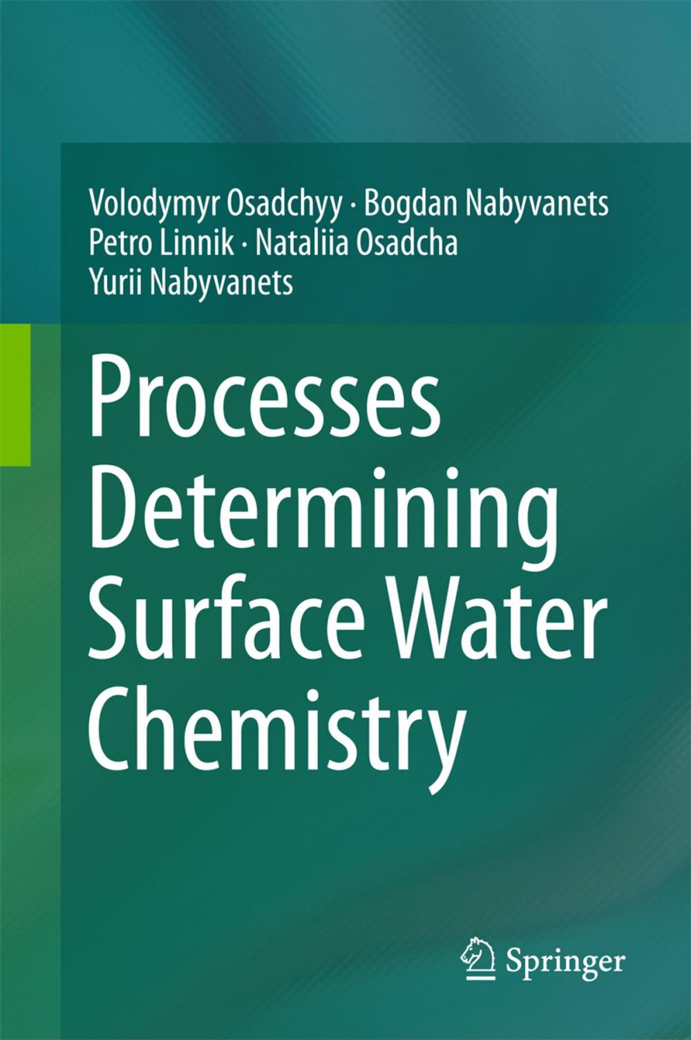 Big bigCover of Processes Determining Surface Water Chemistry