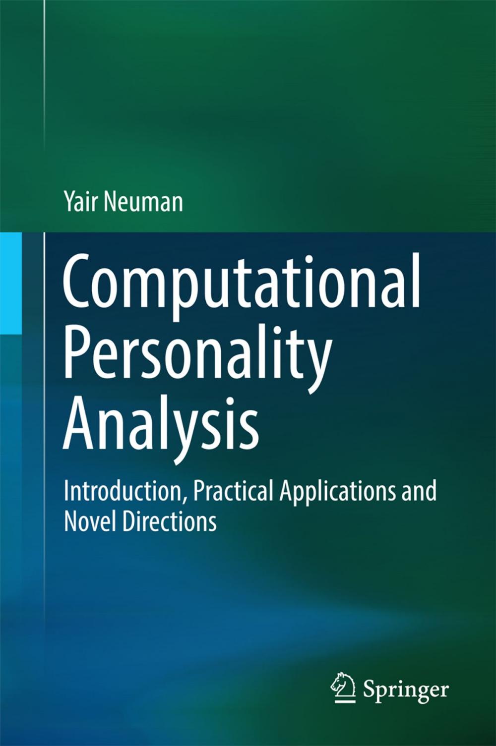 Big bigCover of Computational Personality Analysis