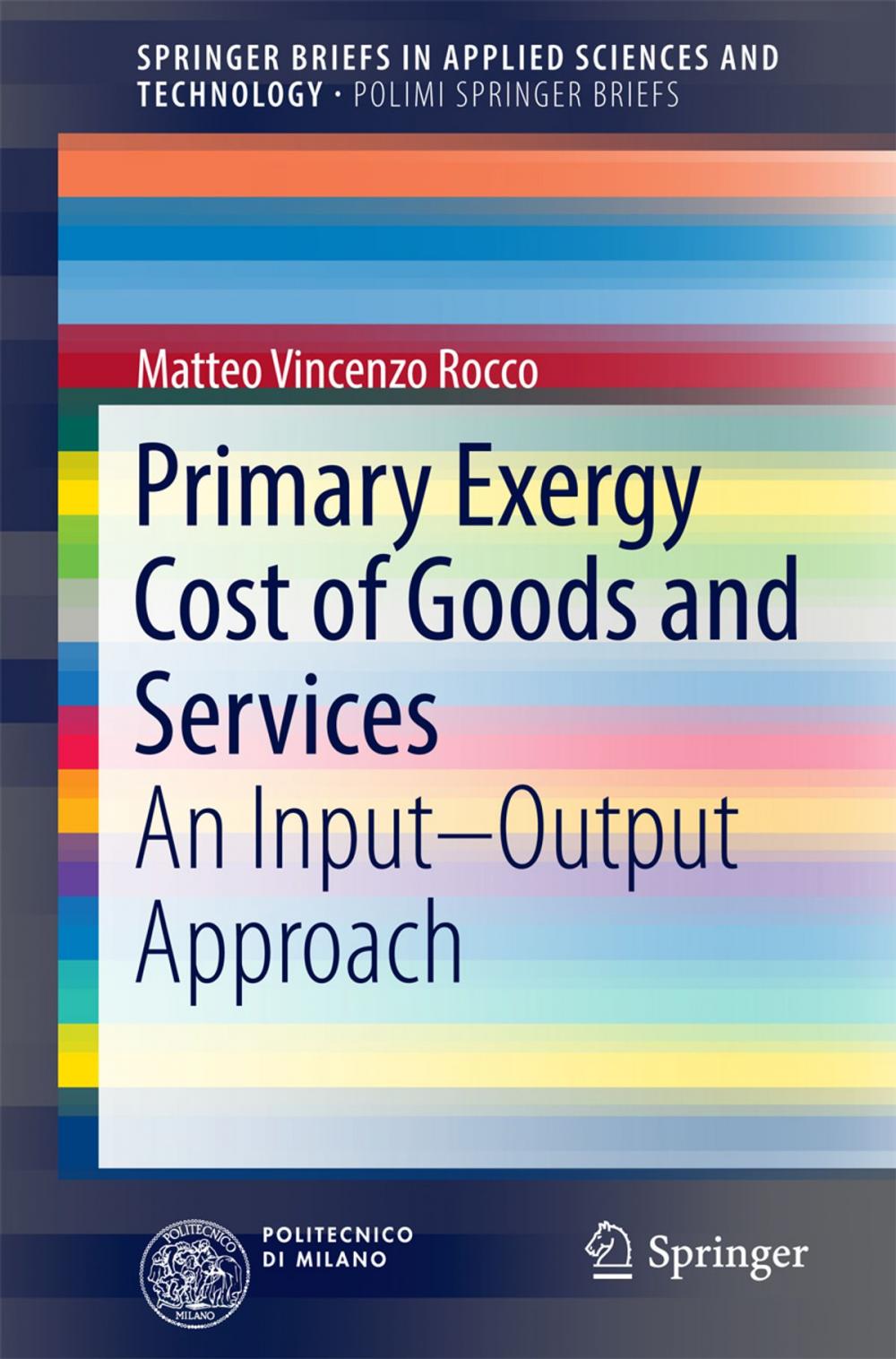 Big bigCover of Primary Exergy Cost of Goods and Services