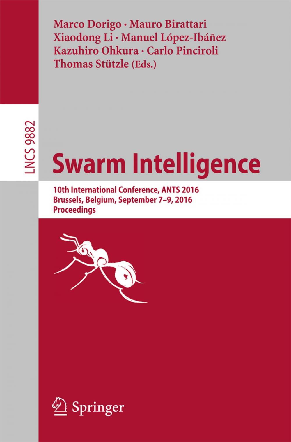 Big bigCover of Swarm Intelligence