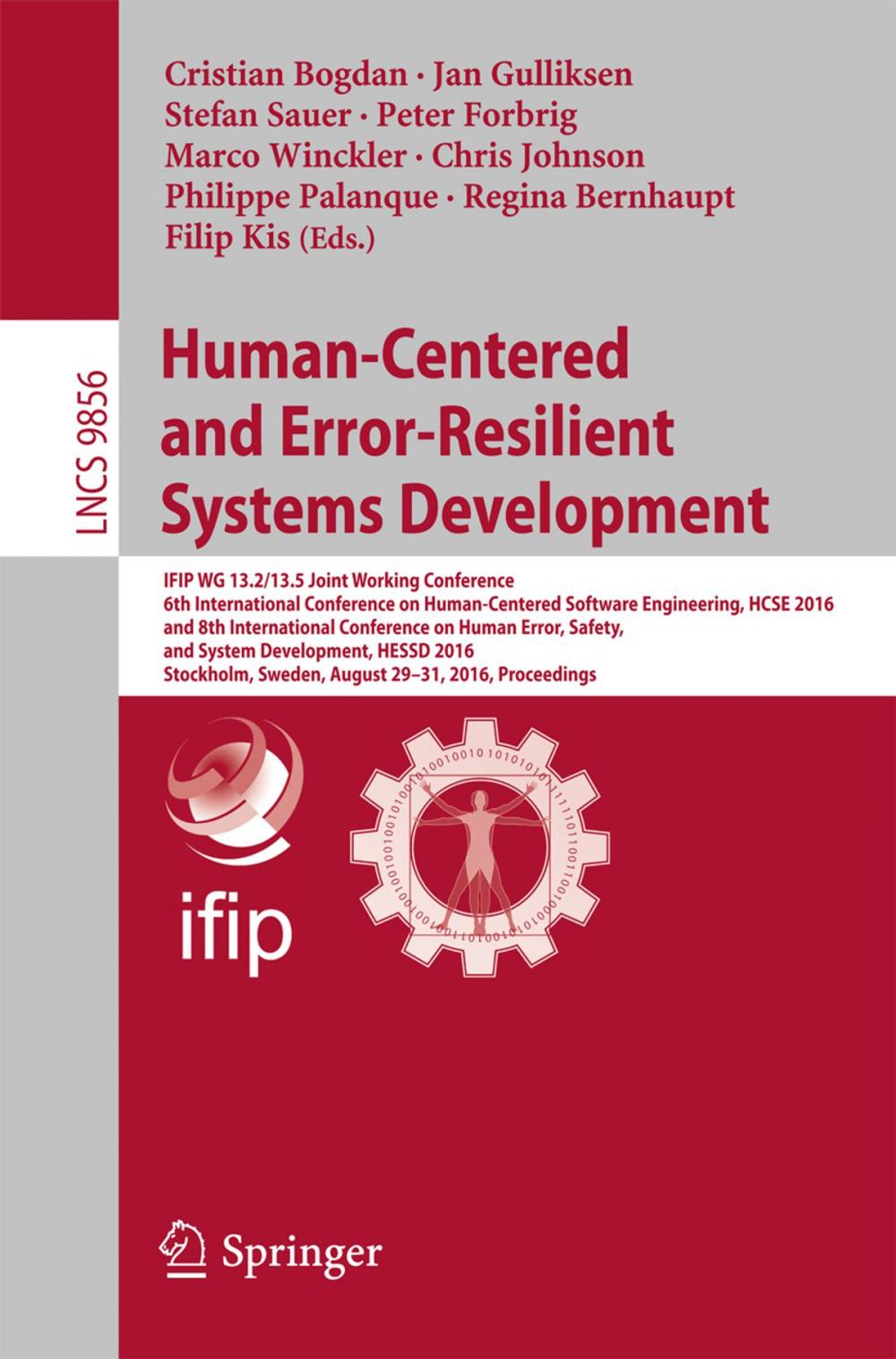 Big bigCover of Human-Centered and Error-Resilient Systems Development