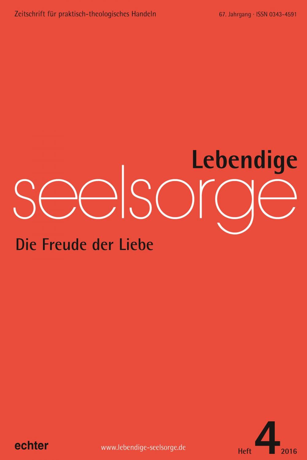 Big bigCover of Lebendige Seelsorge 4/2016