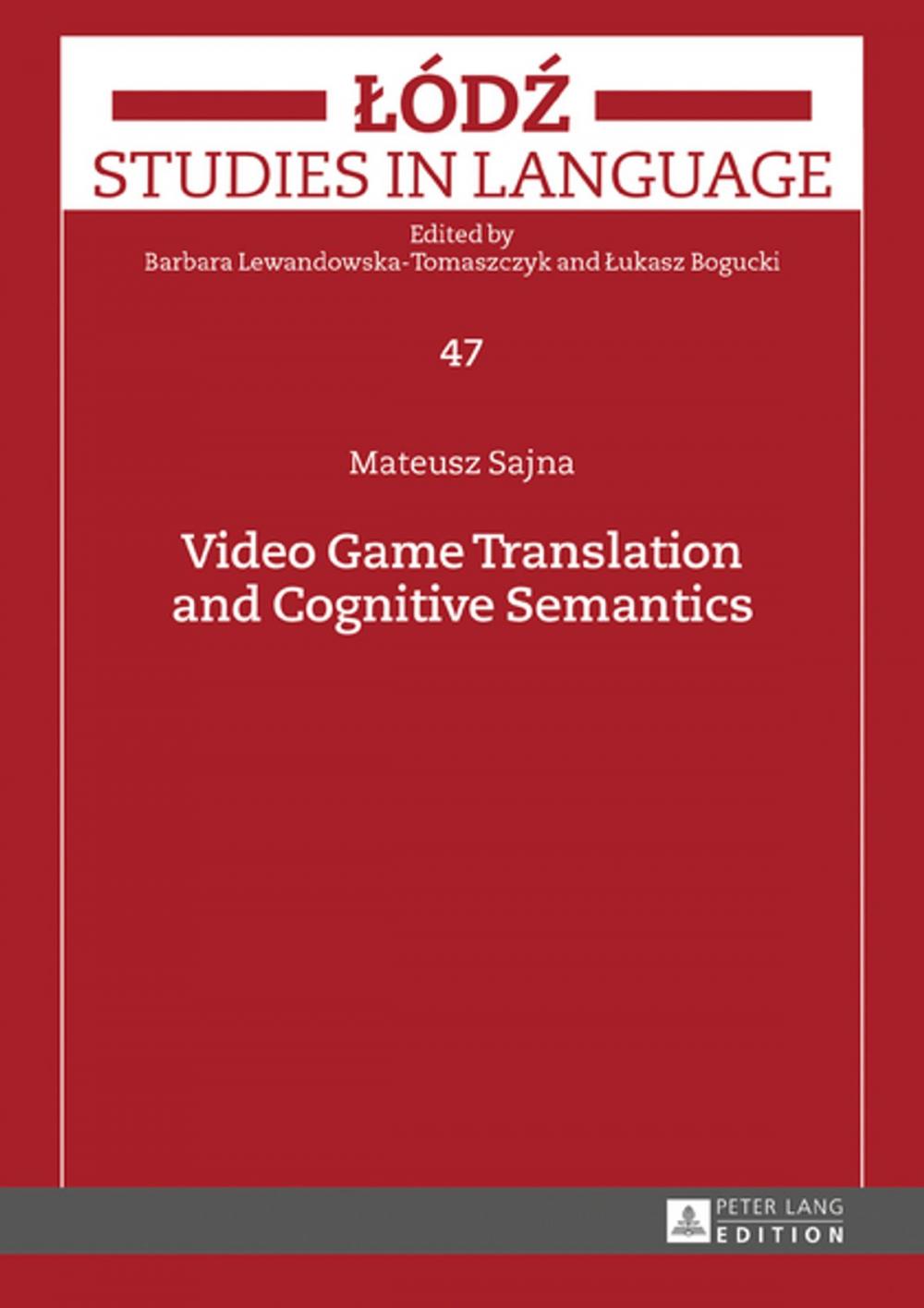 Big bigCover of Video Game Translation and Cognitive Semantics