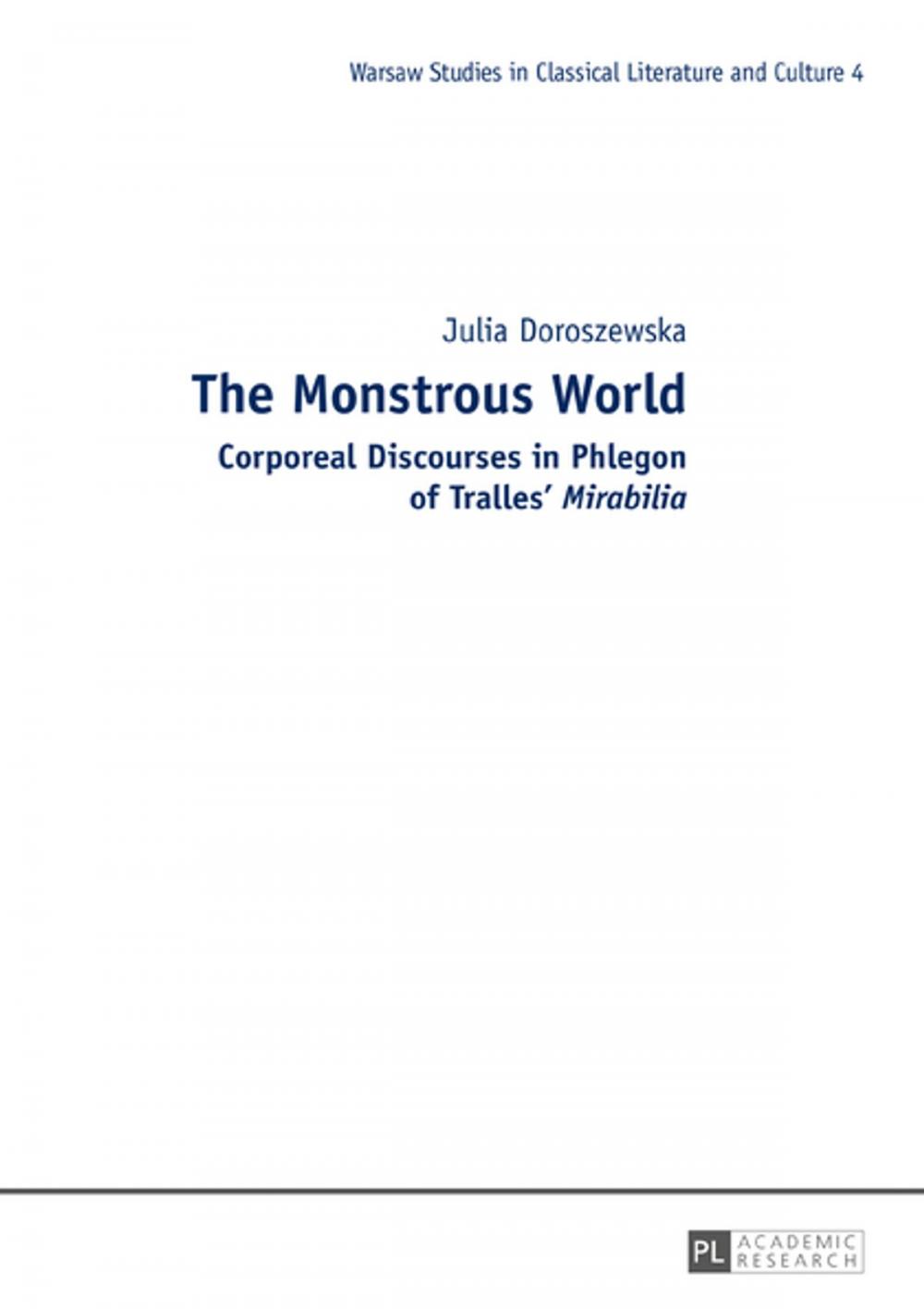 Big bigCover of The Monstrous World