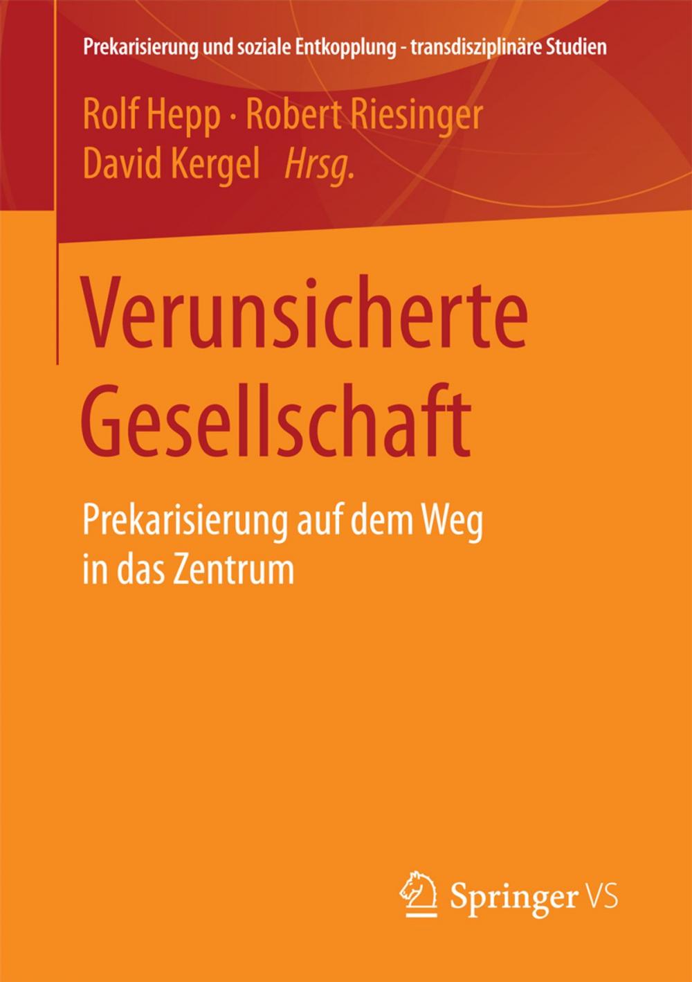 Big bigCover of Verunsicherte Gesellschaft