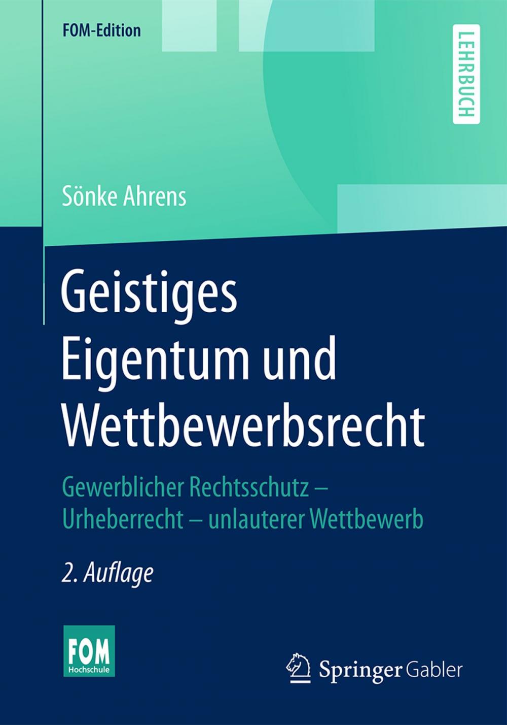 Big bigCover of Geistiges Eigentum und Wettbewerbsrecht