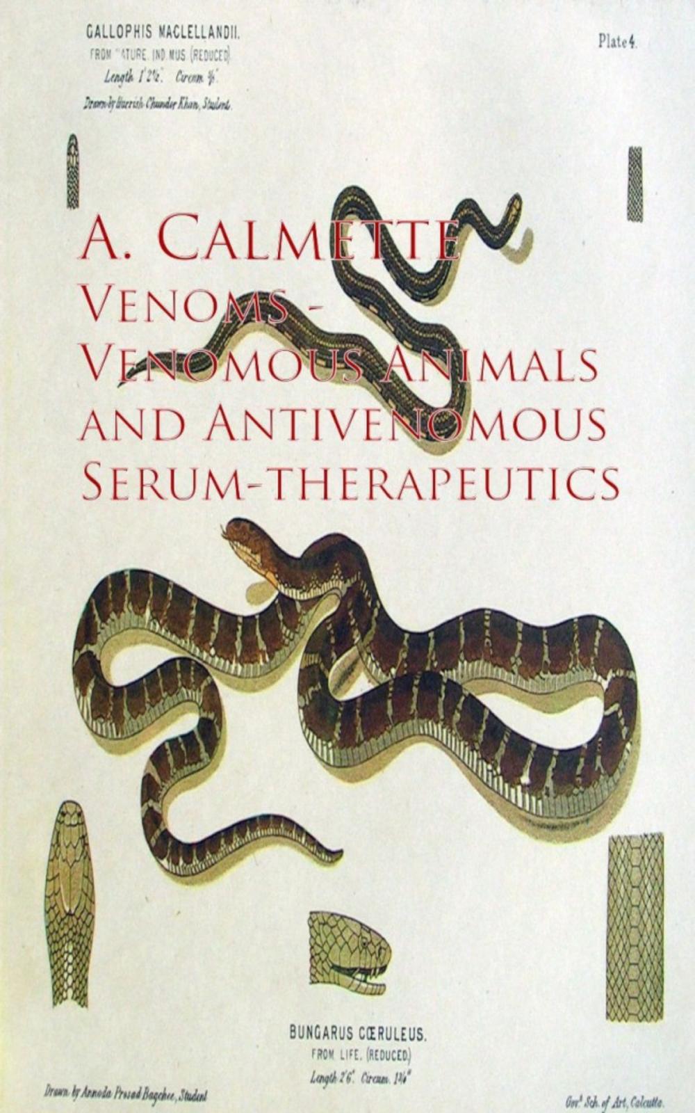 Big bigCover of Venoms - Venomous Animals and Antivenomous Serum-Therapeutics