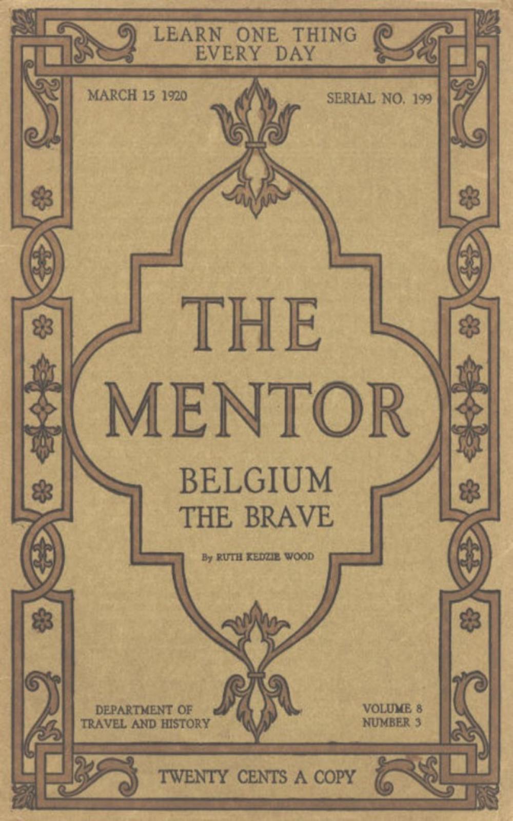 Big bigCover of The Mentor: Belgium the Brave