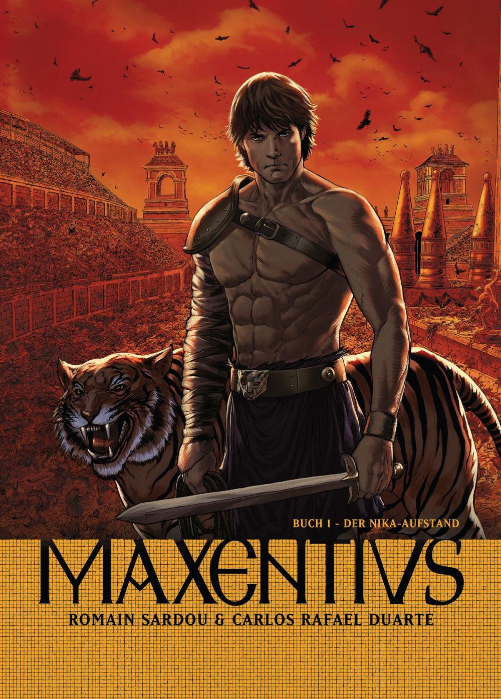 Big bigCover of Maxentius, Band 1 - Der Nika- Aufstand