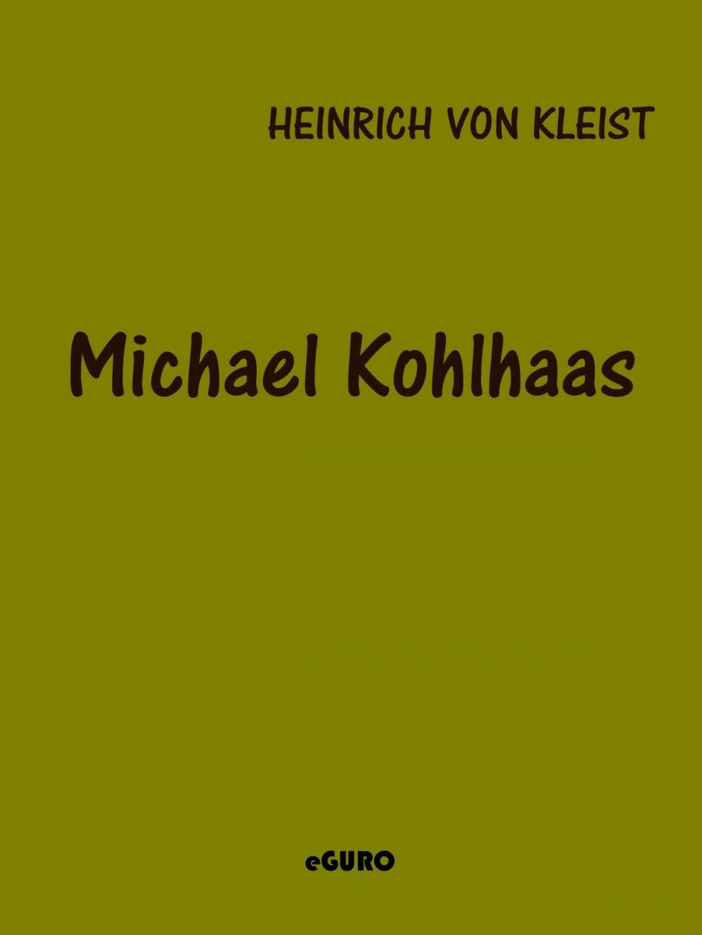 Big bigCover of Michael Kohlhaas