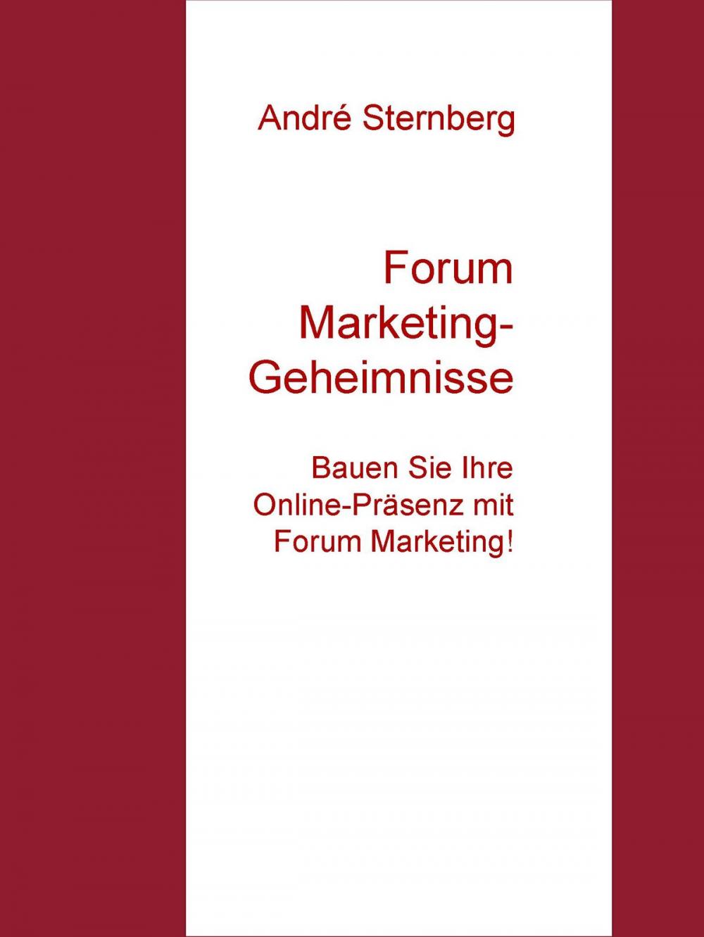 Big bigCover of Forum Marketing-Geheimnisse